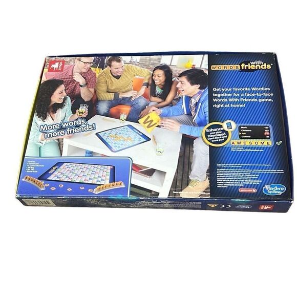 Hasbro Zynga Words With Friends Classic Ultimate Play Pack Board Game New - Picture 3 of 7
